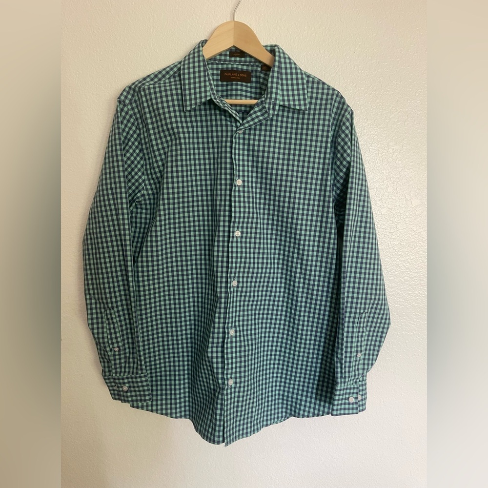 Fairlane & Sons Regular Men's Shirt large